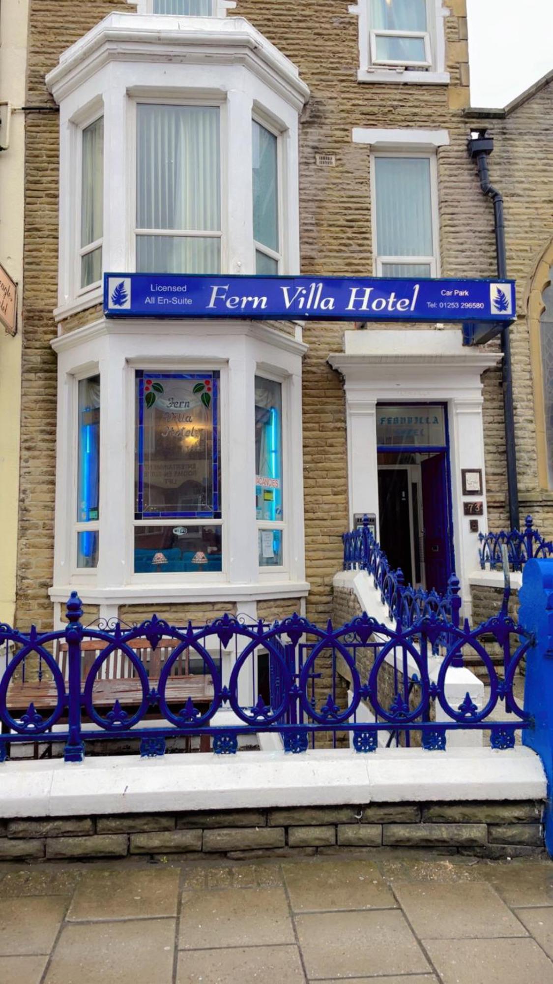 Fern Villa Hotel - Albert Road Blackpool Exterior foto